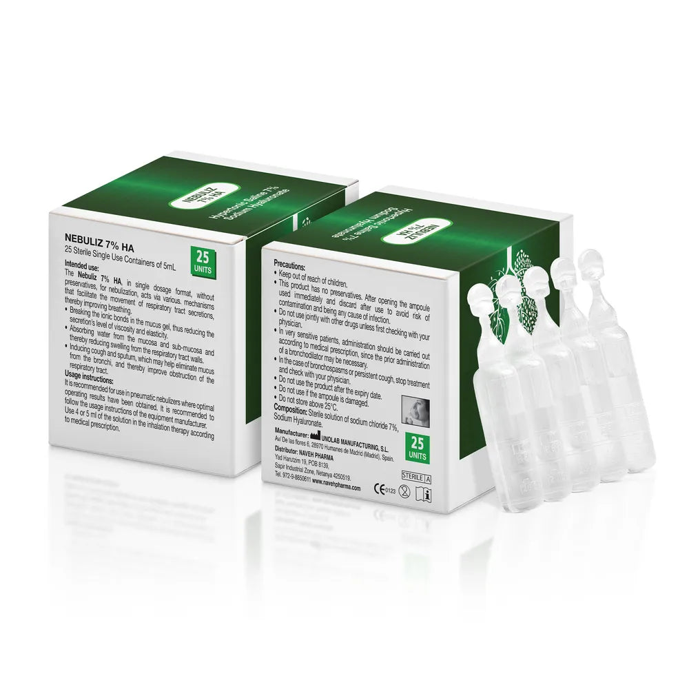 Nebuliz - Advanced Saline Solution (25 Vials)